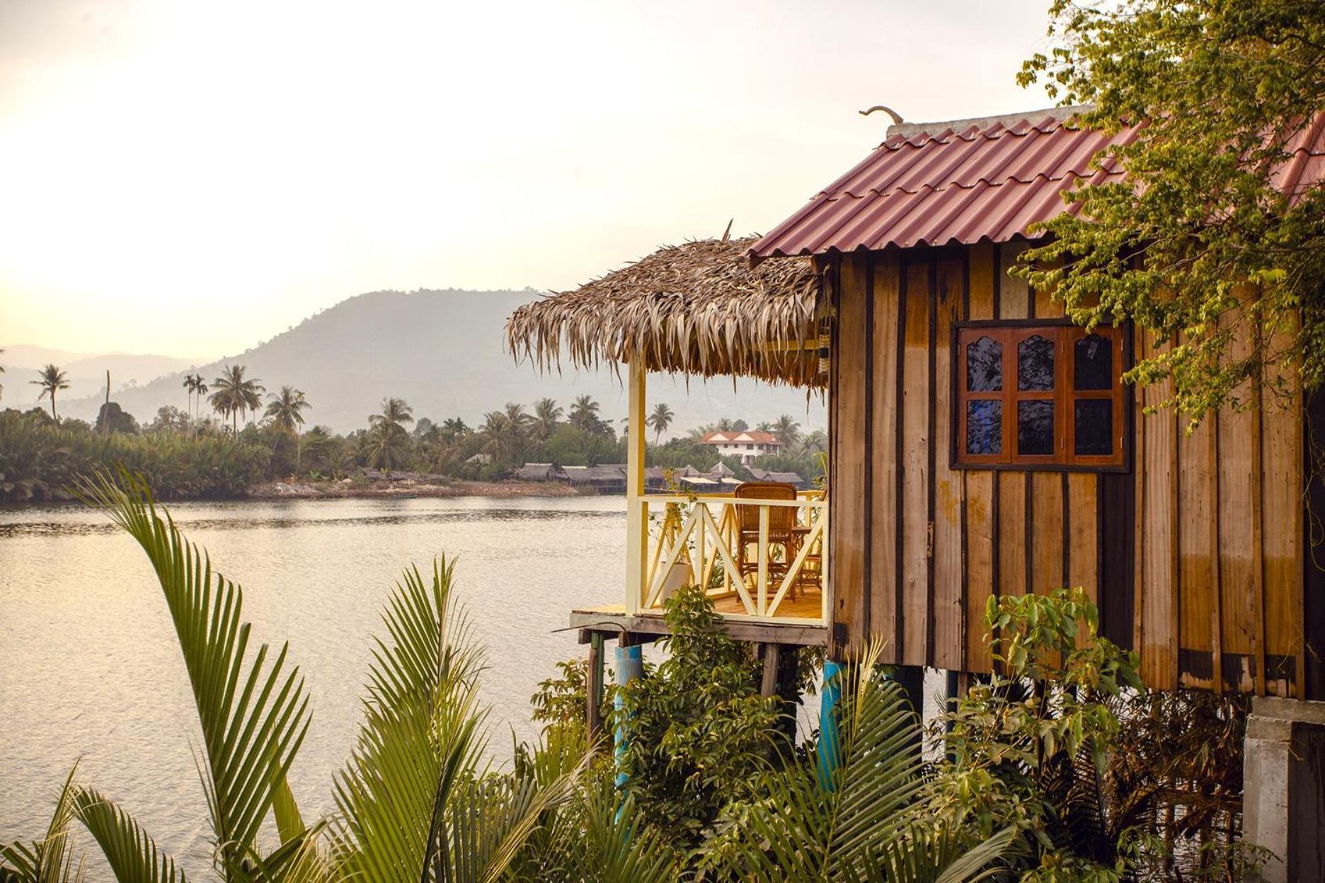 Green Mango Bungalows 캄폿 외부 사진